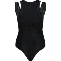 The Attico - Black Layered Tank Top - Exclusive Luxury Collection - Avvenice