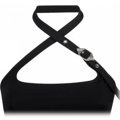 The Attico - Black Midi Dress - Exclusive Luxury Collection - Avvenice