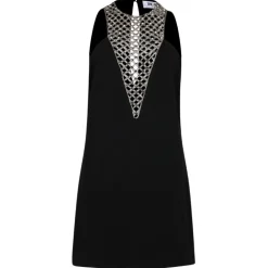 The Attico - Black Mini Dress - Exclusive Luxury Collection - Avvenice