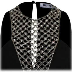 The Attico - Black Mini Dress - Exclusive Luxury Collection - Avvenice