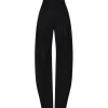 The Attico - Black Pleated Trousers - Exclusive Luxury Collection - Avvenice