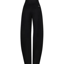 The Attico - Black Pleated Trousers - Exclusive Luxury Collection - Avvenice