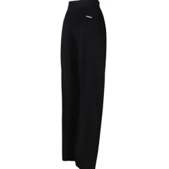 The Attico - Black Pleated Trousers - Exclusive Luxury Collection - Avvenice