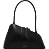 The Attico - Black Sunrise Shoulder Bag - Exclusive Luxury Collection - Avvenice