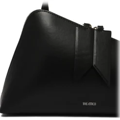 The Attico - Black Sunrise Shoulder Bag - Exclusive Luxury Collection - Avvenice