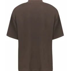 The Attico - Dark Brown Kilie T-Shirt - Exclusive Luxury Collection - Avvenice