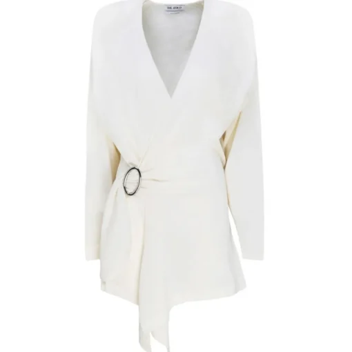 The Attico - Hurley Wrap Mini Dress - Exclusive Luxury Collection - Avvenice^ Dresses