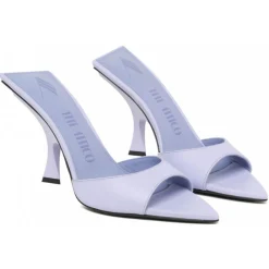 The Attico - Lavender Purple Ester Mules - Exclusive Luxury Collection - Avvenice^ Shoes