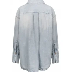 The Attico - Light Blue Denim Shirt - Exclusive Luxury Collection - Avvenice^ Shirts