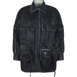 The Attico - Multi Pocket Denim Jacket - Exclusive Luxury Collection - Avvenice^ Jackets