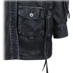 The Attico - Multi Pocket Denim Jacket - Exclusive Luxury Collection - Avvenice^ Jackets