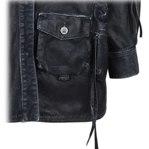The Attico - Multi Pocket Denim Jacket - Exclusive Luxury Collection - Avvenice^ Jackets