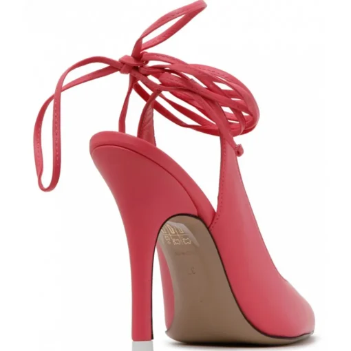The Attico - Peach Calf Leather Strap Detail Pumps - Exclusive Luxury Collection - Avvenice