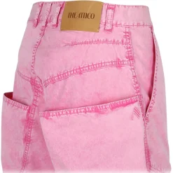 The Attico - Pink Wide Leg Trousers - Exclusive Luxury Collection - Avvenice