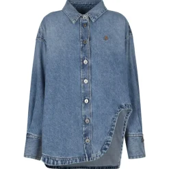 The Attico - Sky Blue Diana Shirt - Exclusive Luxury Collection - Avvenice^ Shirts