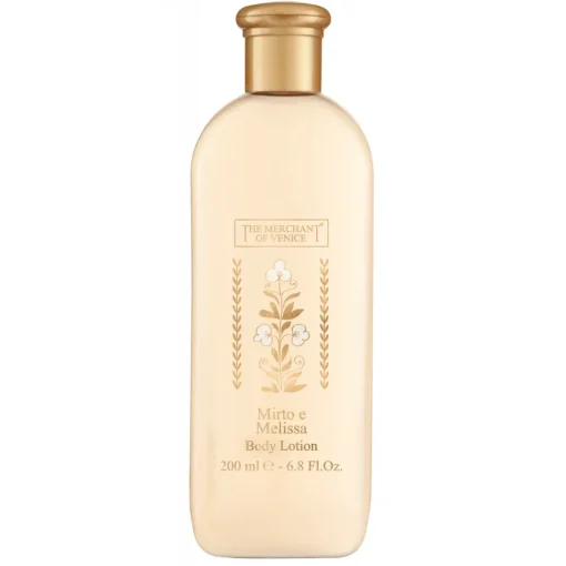 The Merchant of Venice - Myrtle and Lemon Balm Body Lotion - Secreti Nobilissimi - Luxury Venetian Cosmetics - Avvenice^ Natural Cosmetics
