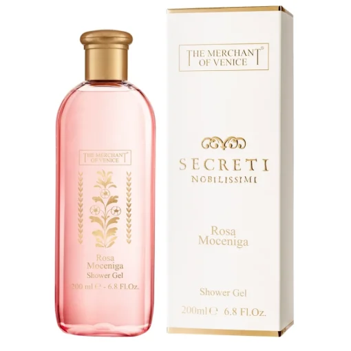The Merchant of Venice - Rosa Moceniga Shower Gel - Secreti Nobilissimi - Luxury Venetian Cosmetics - Avvenice^ Natural Cosmetics