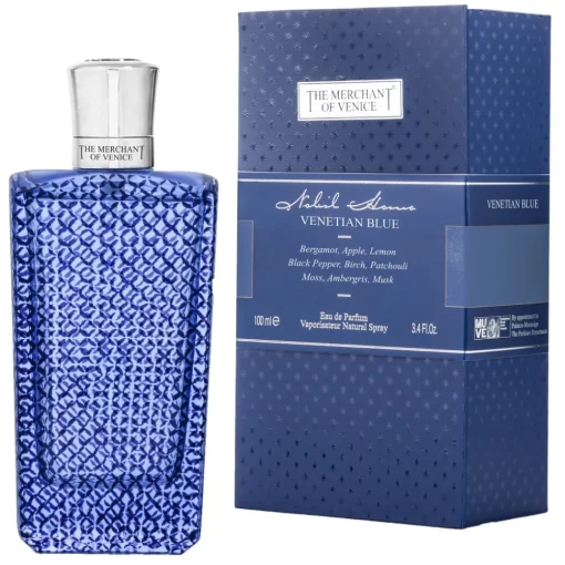 The Merchant of Venice - Venetian Blue - Nobil Homo - Luxury Venetian Fragrance - 100 ml - Avvenice