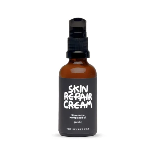 The Secret Pot - Skin Repair Cream - Aloe, Stem Cells and Hemp - Timeless - Anti Age Treatment - Face - Avvenice^ Natural Cosmetics