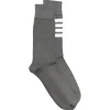 Thom Browne - 4-Bar Mid Calf Socks - Exclusive Luxury Collection - Avvenice^ Accessories