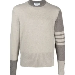 Thom Browne - Beige Fun Mix Pullover - Exclusive Luxury Collection - Avvenice