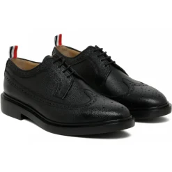 Thom Browne - Black Longwing Brogue - Exclusive Luxury Collection - Avvenice^ Shoes