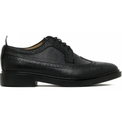 Thom Browne - Black Longwing Brogue - Exclusive Luxury Collection - Avvenice^ Shoes