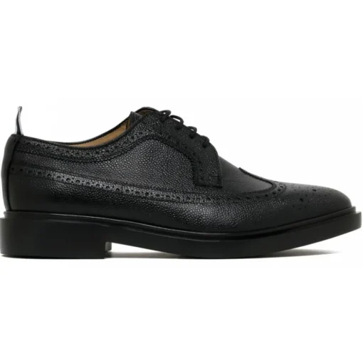 Thom Browne - Black Longwing Brogue - Exclusive Luxury Collection - Avvenice^ Shoes