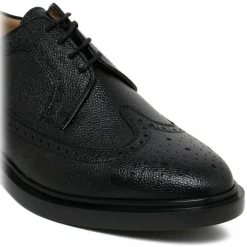 Thom Browne - Black Longwing Brogue - Exclusive Luxury Collection - Avvenice^ Shoes