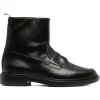 Thom Browne - Black Penny Loafer Ankle Boot - Exclusive Luxury Collection - Avvenice^ Shoes