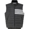 Thom Browne - Charcoal Padded Gilet - Exclusive Luxury Collection - Avvenice^ Jackets