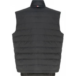Thom Browne - Charcoal Padded Gilet - Exclusive Luxury Collection - Avvenice^ Jackets