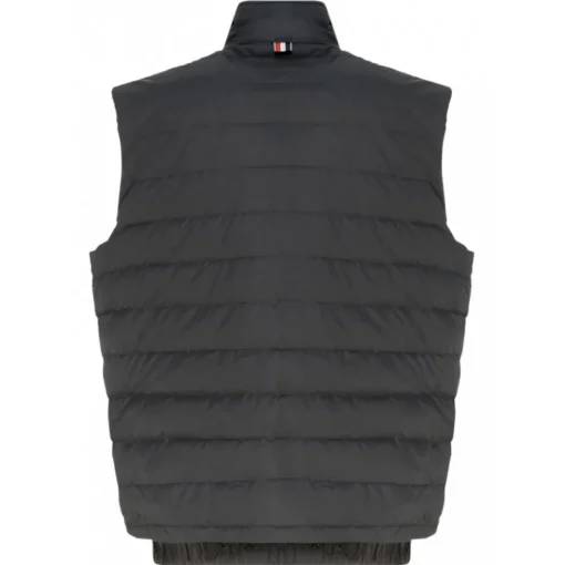 Thom Browne - Charcoal Padded Gilet - Exclusive Luxury Collection - Avvenice^ Jackets