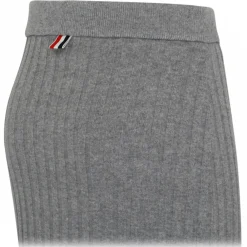 Thom Browne - Light Grey Cashmere Pencil Skirt - Exclusive Luxury Collection - Avvenice