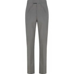 Thom Browne - Medium Grey Tailored Trousers - Exclusive Luxury Collection - Avvenice^ Trousers