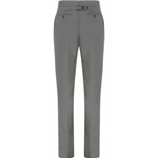 Thom Browne - Medium Grey Tailored Trousers - Exclusive Luxury Collection - Avvenice^ Trousers