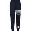 Thom Browne - Navy 4-Bar Sweatpants - Exclusive Luxury Collection - Avvenice
