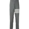 Thom Browne - Plain Weave 4-Bar Low Rise Trousers - Exclusive Luxury Collection - Avvenice