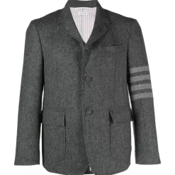 Thom Browne - Unstructured Tweed Jacket - Exclusive Luxury Collection - Avvenice
