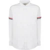 Thom Browne - White Arman Detail Shirt - Exclusive Luxury Collection - Avvenice^ Shirts