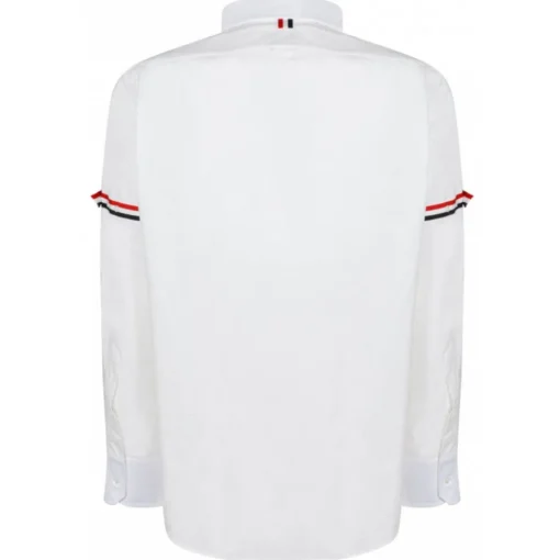 Thom Browne - White Arman Detail Shirt - Exclusive Luxury Collection - Avvenice^ Shirts