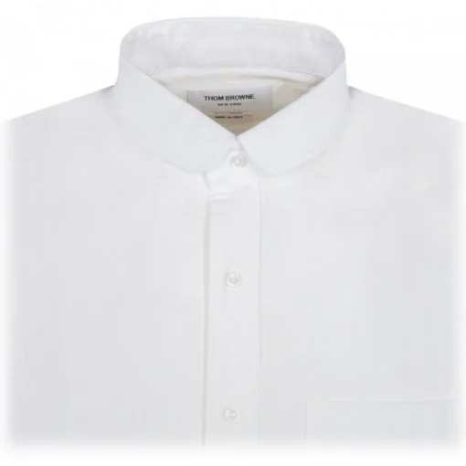 Thom Browne - White Arman Detail Shirt - Exclusive Luxury Collection - Avvenice^ Shirts