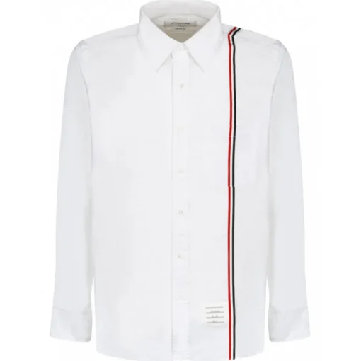Thom Browne - White Oxford Shirt - Exclusive Luxury Collection - Avvenice