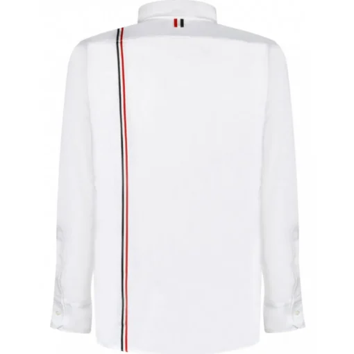 Thom Browne - White Oxford Shirt - Exclusive Luxury Collection - Avvenice