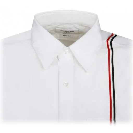 Thom Browne - White Oxford Shirt - Exclusive Luxury Collection - Avvenice