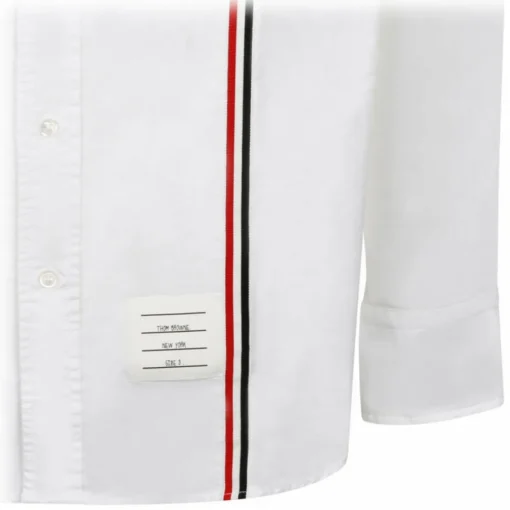 Thom Browne - White Oxford Shirt - Exclusive Luxury Collection - Avvenice