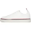 Thom Browne - White Tennis Sneakers - Exclusive Luxury Collection - Avvenice