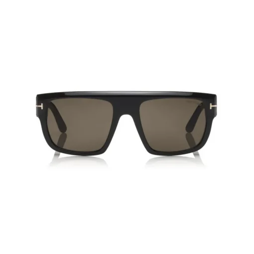 Tom Ford Eyewear Tom Ford - Alessio Sunglasses - Squared Acetate Sunglasses - Black - FT0699 - Sunglasses - - Avvenice^ Sunglasses & Eyewear