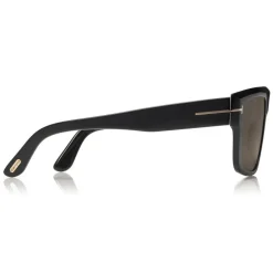Tom Ford Eyewear Tom Ford - Alessio Sunglasses - Squared Acetate Sunglasses - Black - FT0699 - Sunglasses - - Avvenice^ Sunglasses & Eyewear