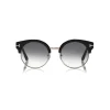Tom Ford Eyewear Tom Ford - Alissa Sunglasses - Round Acetate and Metal Sunglasses - Black - FT0608 - Sunglasses - - Avvenice^ Sunglasses & Eyewear